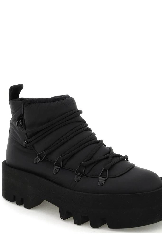 商品JW Anderson|JW Anderson Padded Round-Toe Lace-Up Boots,价格¥2294,第5张图片详细描述