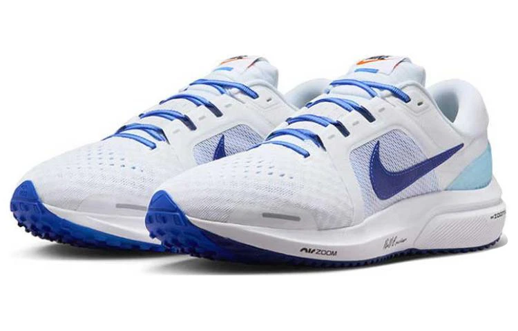 商品[国内直发] NIKE|Air Zoom Vomero 16 PRM 舒适运动 低帮 休闲跑步鞋 男款 白蓝色,价格¥879,第4张图片详细描述