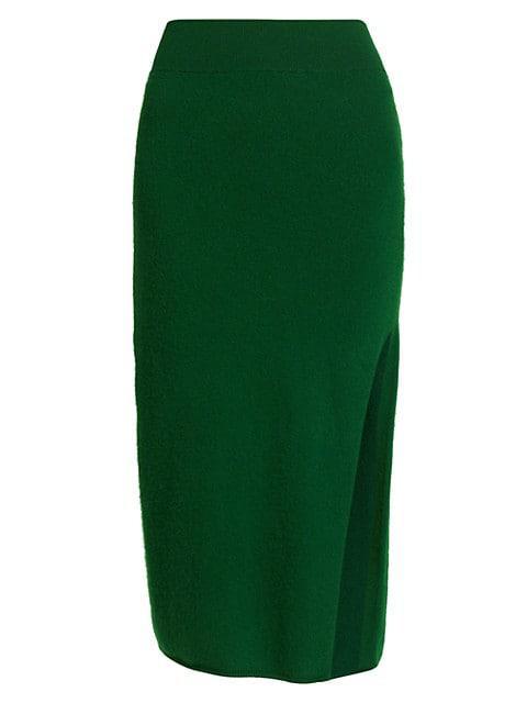商品FRAME|Cashmere Blend Pencil Skirt,价格¥3209,第1张图片