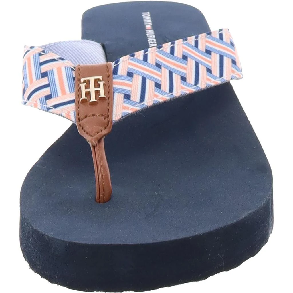 商品Tommy Hilfiger|Tommy Hilfiger Womens Slip On Wedges Thong Sandals,价格¥89,第3张图片详细描述