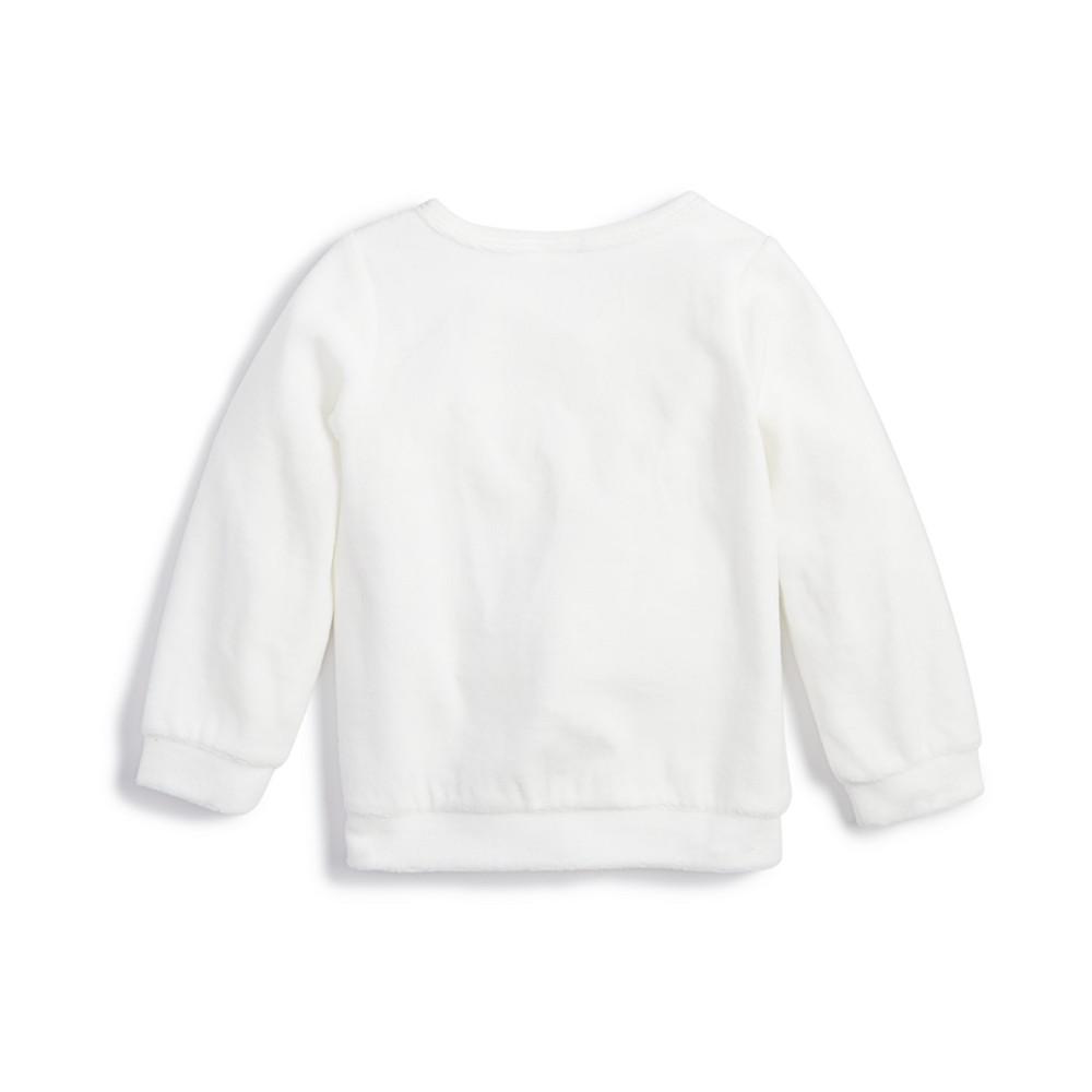 商品First Impressions|Baby Girls Bow Velour Top, Created for Macy's,价格¥52,第4张图片详细描述