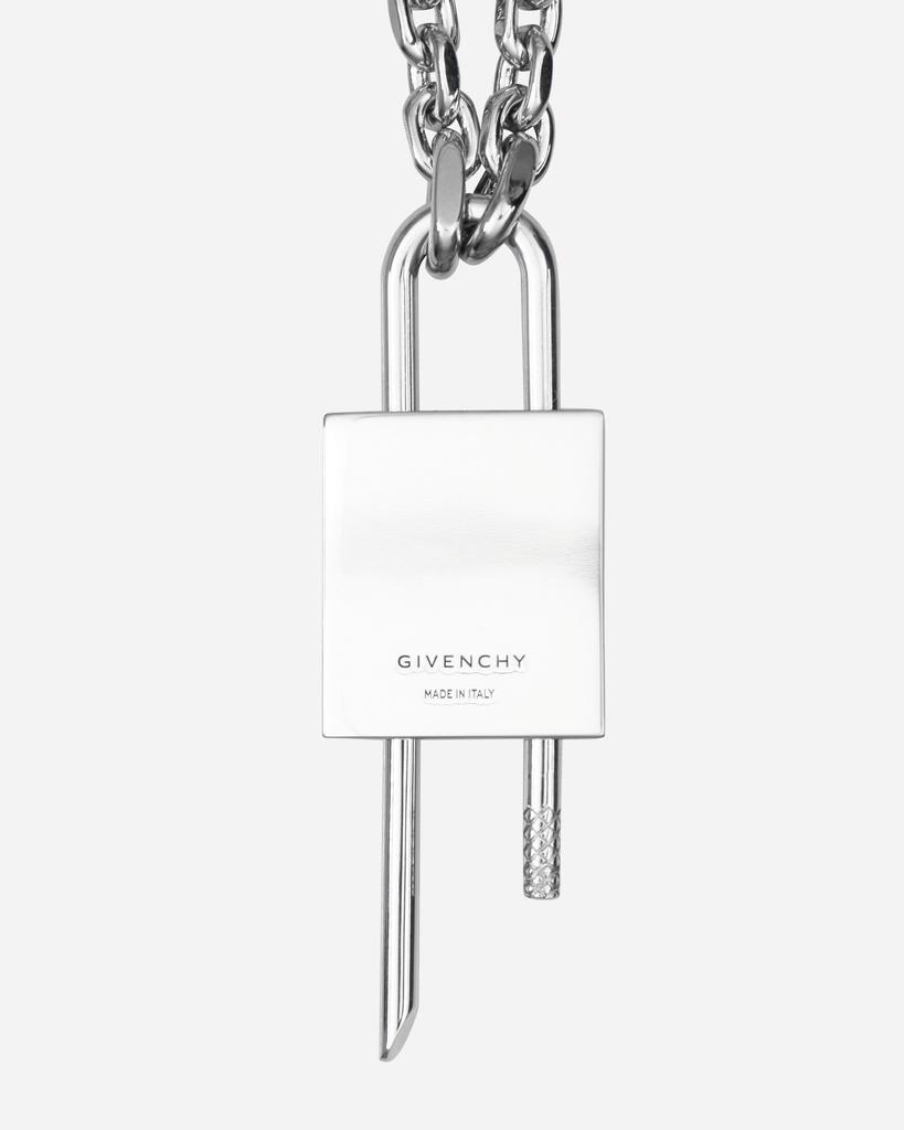 商品Givenchy|Lock Necklace Silver,价格¥4213,第6张图片详细描述