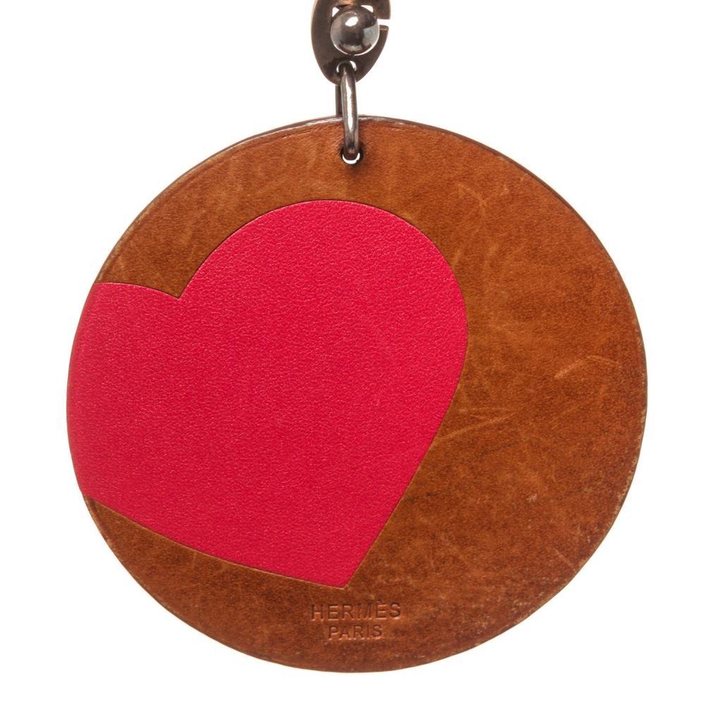 商品[二手商品] Hermes|Hermes Red Catch Me Heart Charm,价格¥2915,第7张图片详细描述