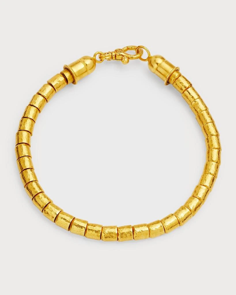 商品Gurhan|Men's All Around 24K Yellow Gold Beaded Bracelet,价格¥59442,第1张图片