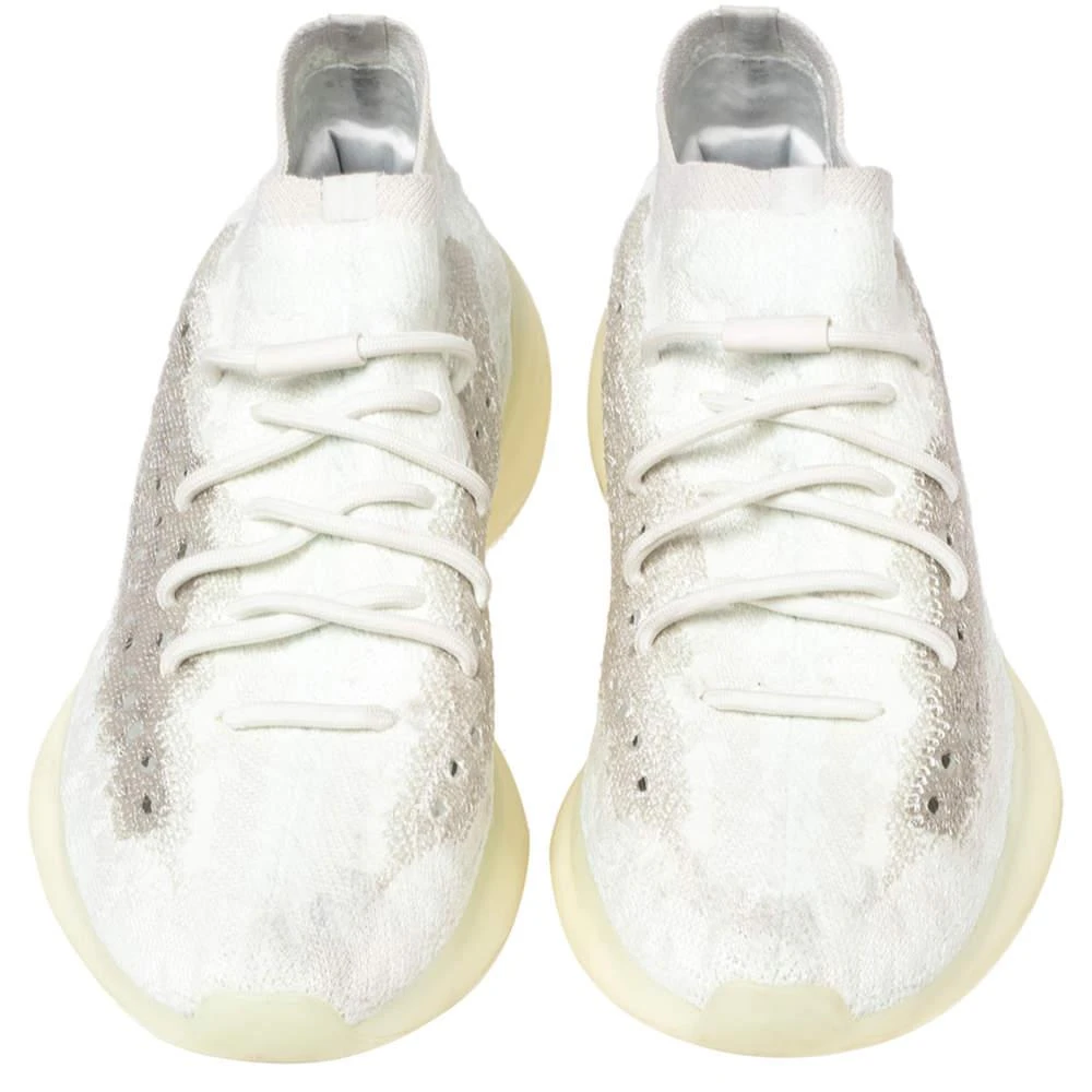 商品[二手商品] YEEZY|Yeezy x adidas Mint Green/Grey Knit Fabric Boost 380 Calcite Glow Sneakers Size 44 2/3,价格¥967,第3张图片详细描述