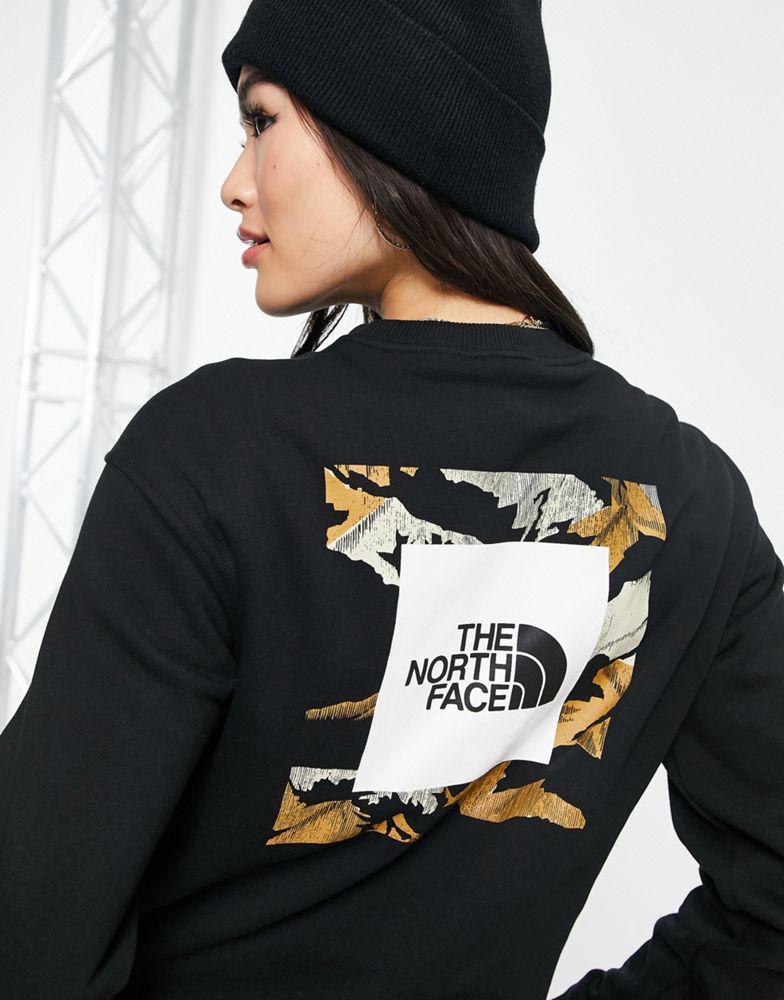 The North Face Coordinates back print sweatshirt in black商品第4张图片规格展示