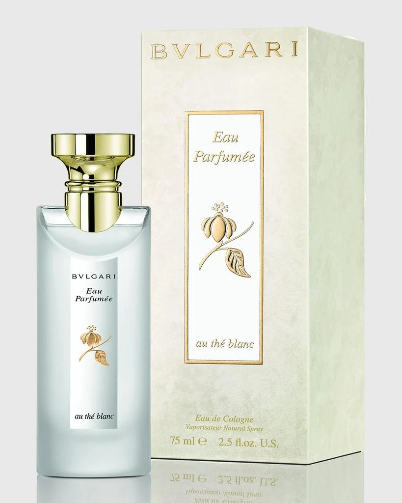 商品BVLGARI|Eau Parfumee Au The Blanc Eau de Cologne Spray, 2.5 oz./ 75 mL,价格¥899,第2张图片详细描述