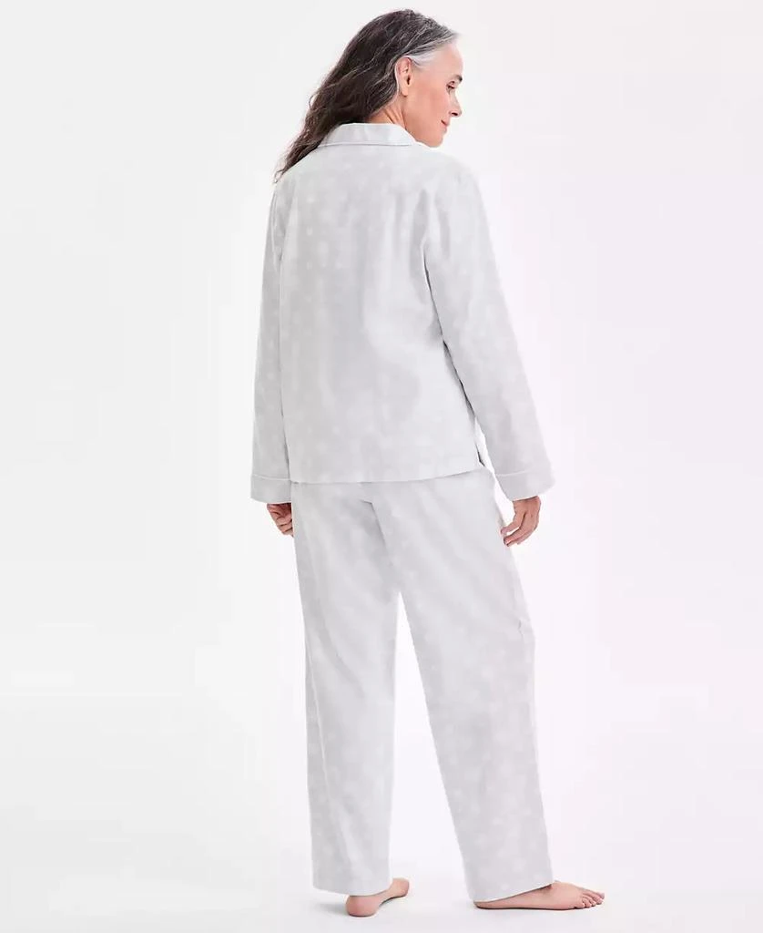 商品Charter Club|Women's 2-Pc. Cotton Flannel Packaged Pajamas Set, Created for Macy's,价格¥252,第5张图片详细描述