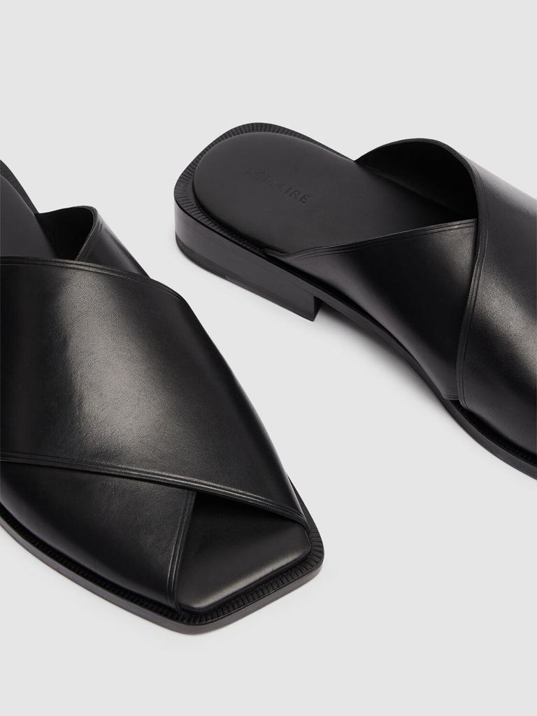サンダル・ミュール Lemaire CROSS PUMP SANDALS Lemaire Cross Flat Sandals - Business Casual Shoes - Compare