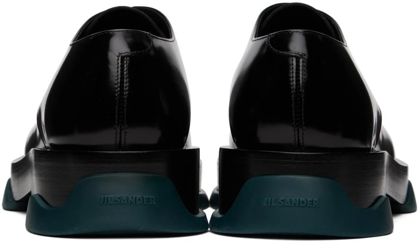 商品Jil Sander|Black Lace-Up Derbys,价格¥6794,第2张图片详细描述