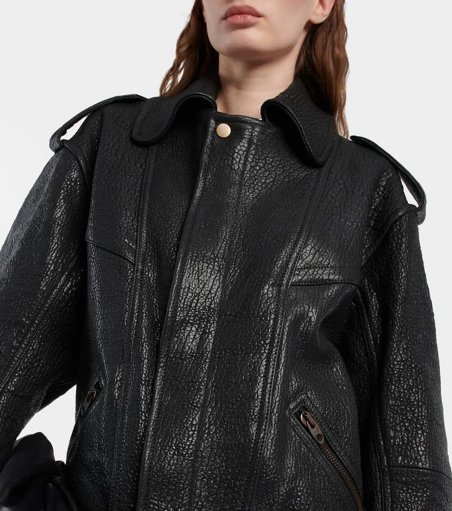商品PETAR PETROV|Leather jacket,价格¥21870,第4张图片详细描述