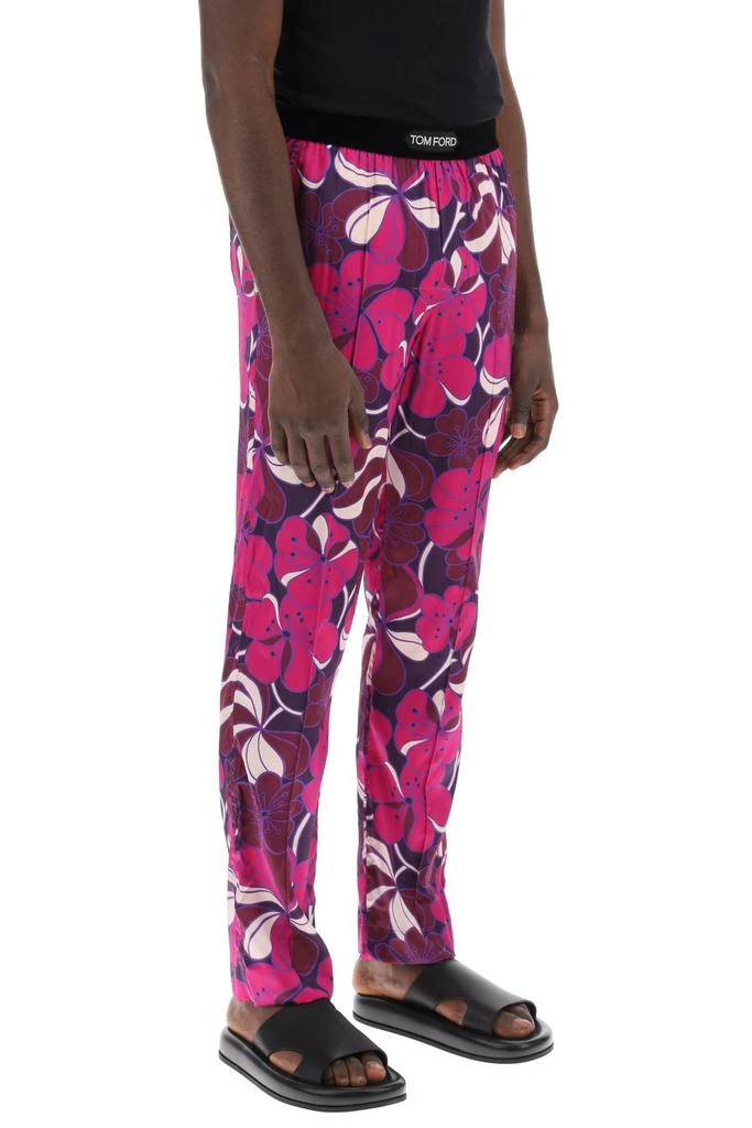 商品Tom Ford|pajama pants in floral silk,价格¥2390,第2张图片详细描述