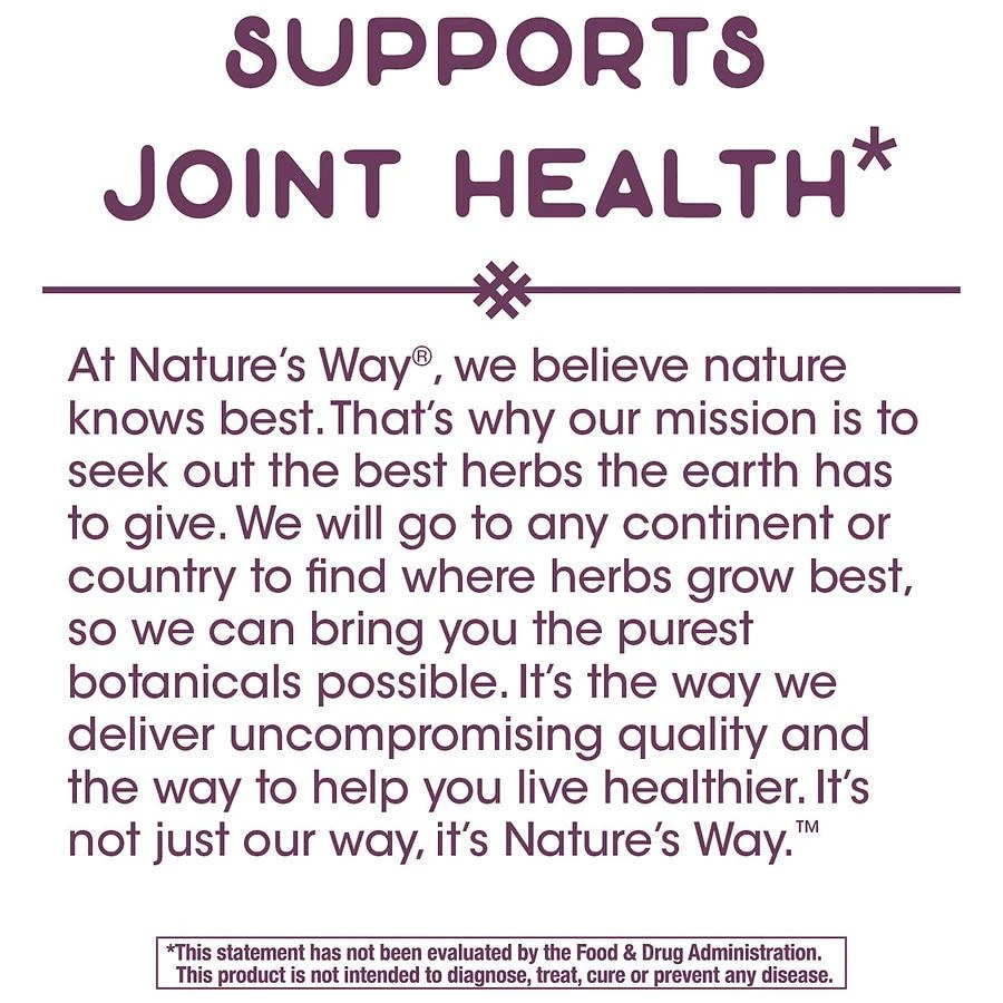 商品Nature's Way|Standardized Devil's Claw Extract, Capsules,价格¥166,第4张图片详细描述