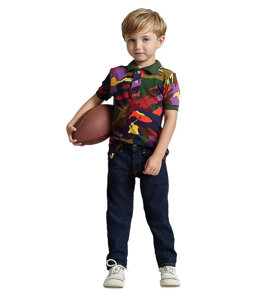 商品Ralph Lauren|Boys' Polo Pony Camo Cotton Mesh Polo Shirt - Little Kid, Big Kid,价格¥209,第3张图片详细描述