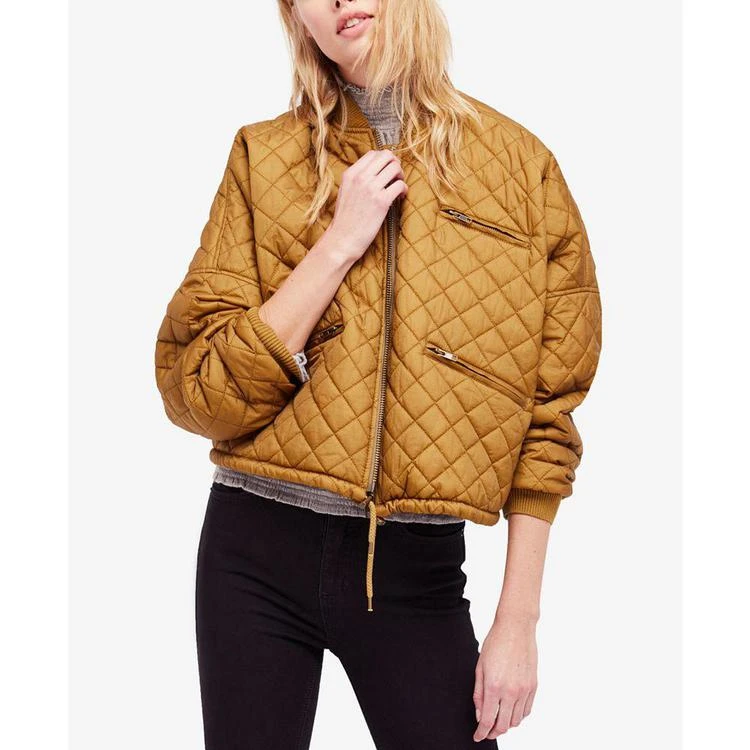 商品Free People|Quilted Bomber Jacket,价格¥412,第1张图片