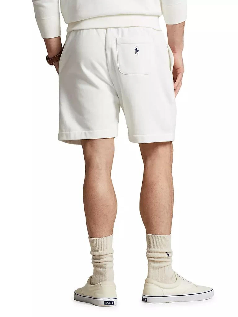 商品Ralph Lauren|Logo Cotton-Blend Fleece Shorts,价格¥811,第4张图片详细描述