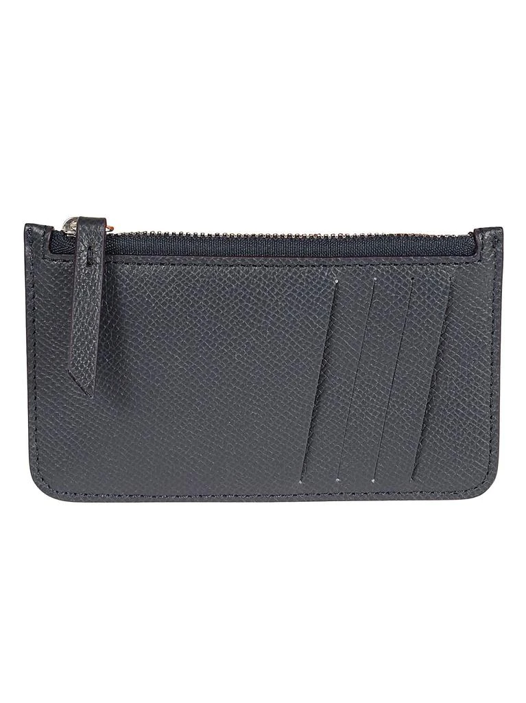 商品MAISON MARGIELA|Maison Margiela Top Zip Logo Detail Card Holder,价格¥2116,第1张图片