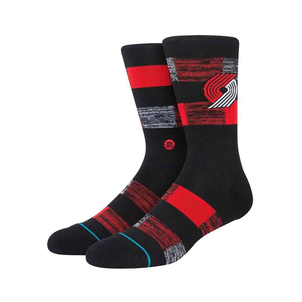 商品Stance|Men's Portland Trail Blazers Cryptic Crew Socks,价格¥128,第1张图片