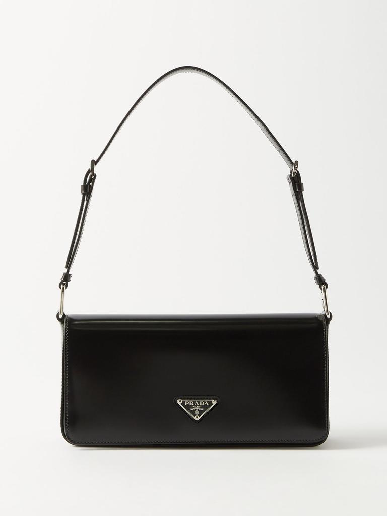 商品Prada|Femme buffed-leather shoulder bag,价格¥18198,第1张图片