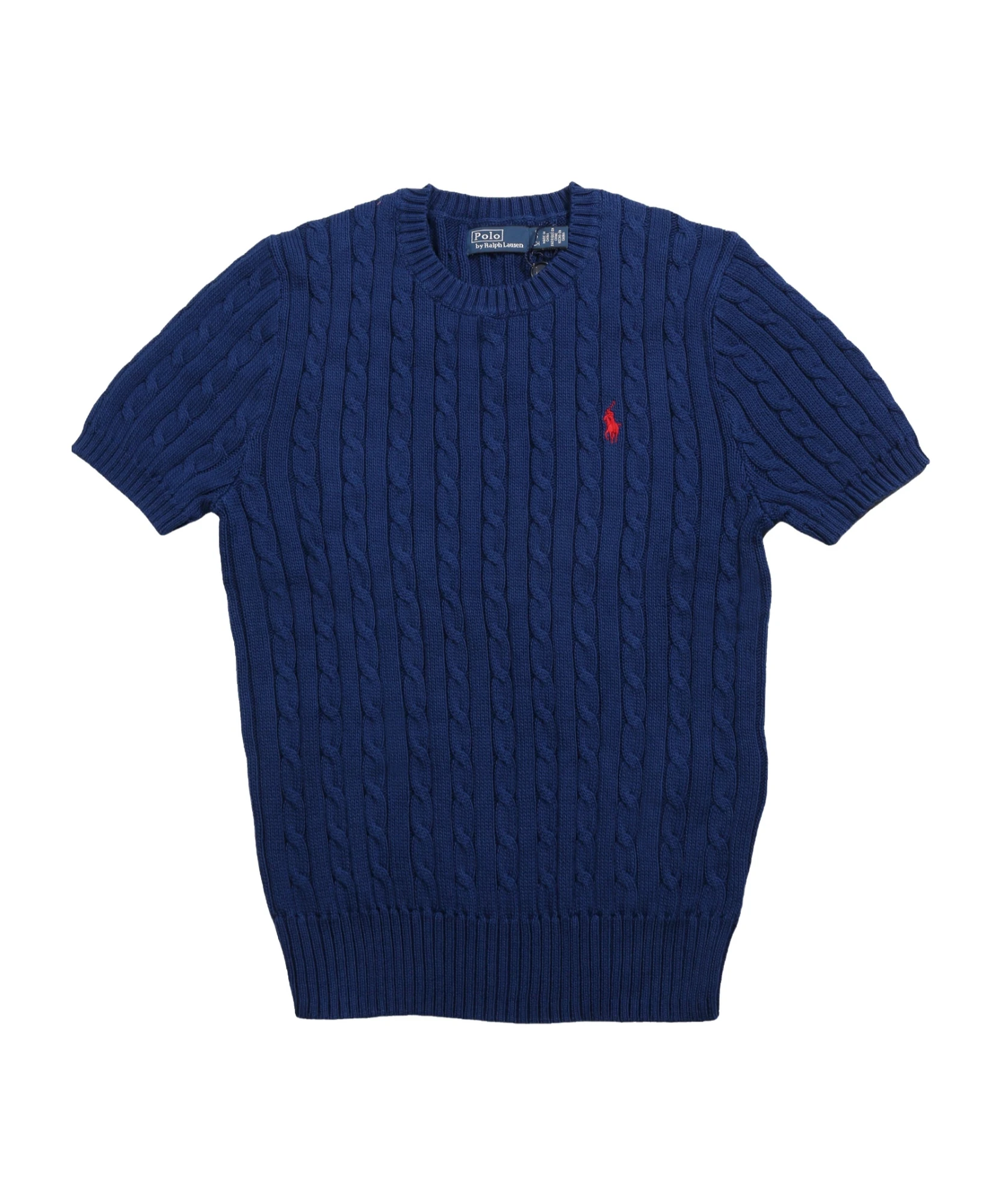 商品【商品预售7天】 Ralph Lauren|Ralph Lauren 女士针织毛衣 211965761001 蓝色,价格¥1622,第1张图片
