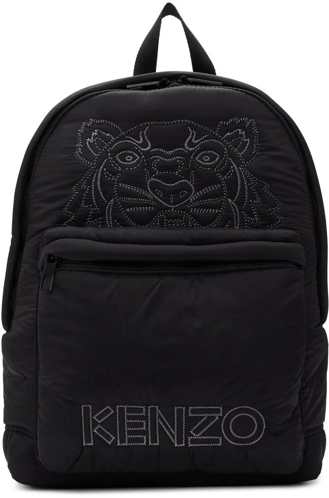 商品Kenzo|Black Large Tiger Kampus Backpack,价格¥1343,第1张图片