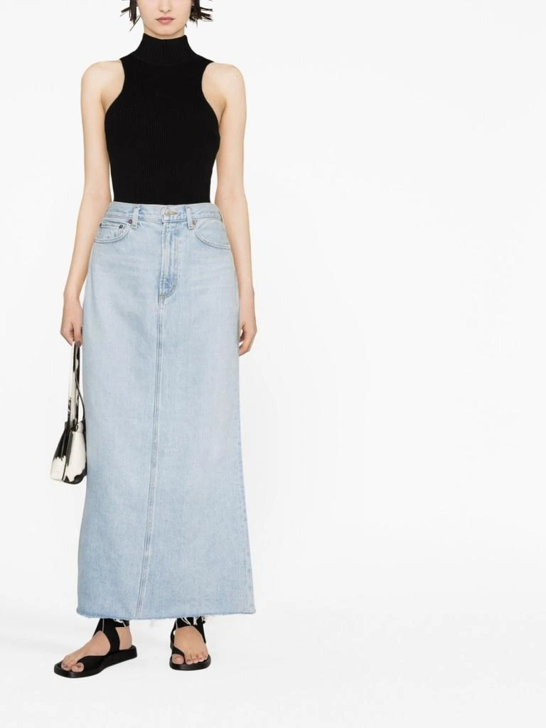 商品AGOLDE|AGOLDE - Denim Maxi Skirt,价格¥2207,第3张图片详细描述