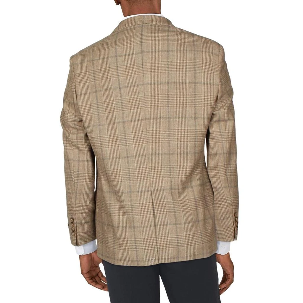 商品Ralph Lauren|Lexington Mens Wool Blend Plaid Two-Button Blazer,价格¥1372,第2张图片详细描述