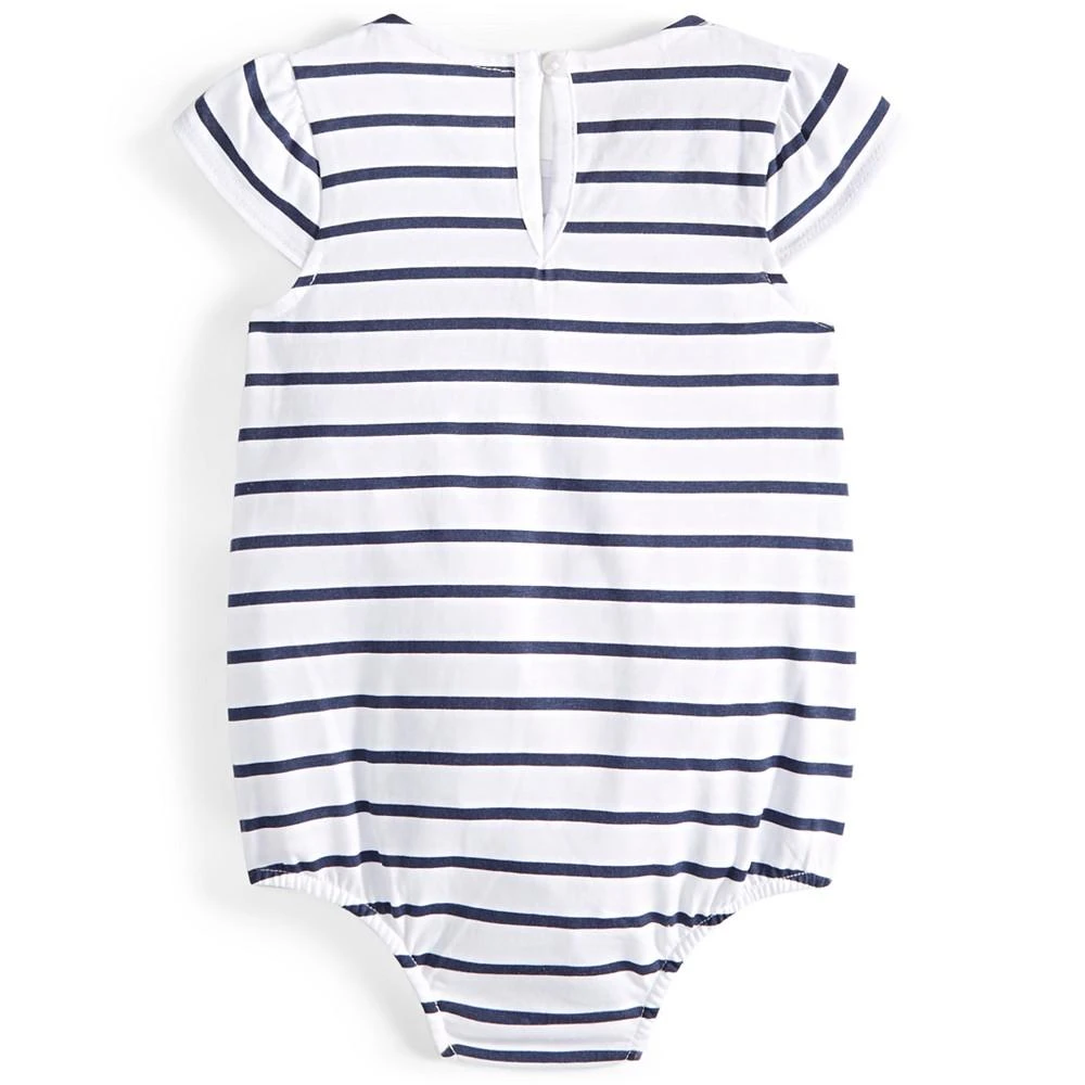 商品First Impressions|Baby Girls Striped Cotton Sunsuit, Created for Macy's,价格¥111,第2张图片详细描述