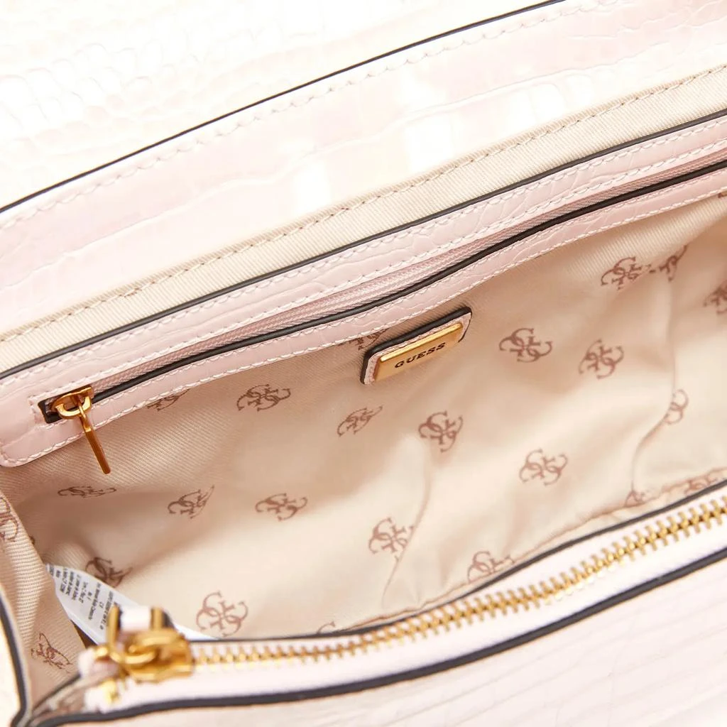 商品GUESS|Guess Women's Enisa Top Handle Flap Bag - Powder Pink,价格¥659,第5张图片详细描述