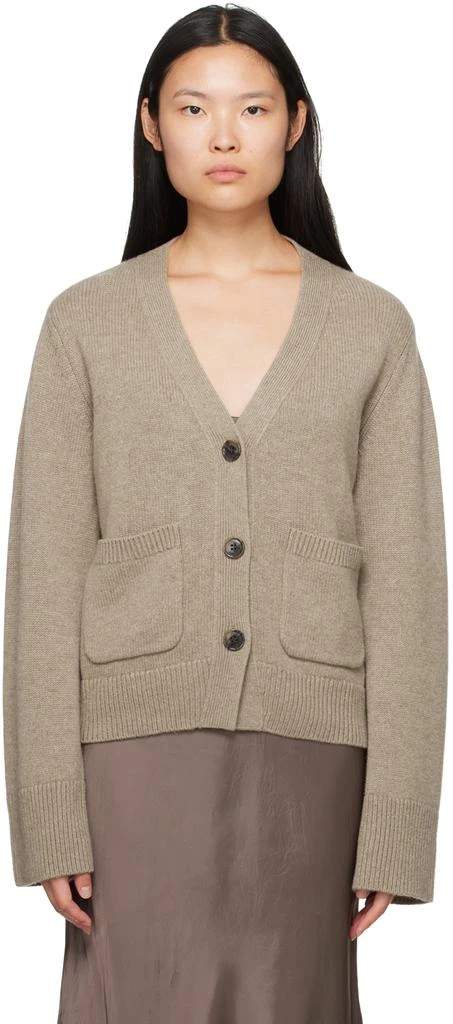 商品Lisa Yang|Beige 'The Danni' Cardigan,价格¥2187,第1张图片