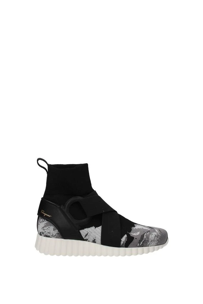 商品Salvatore Ferragamo|Ankle boots noto Fabric Black,价格¥2217,第1张图片