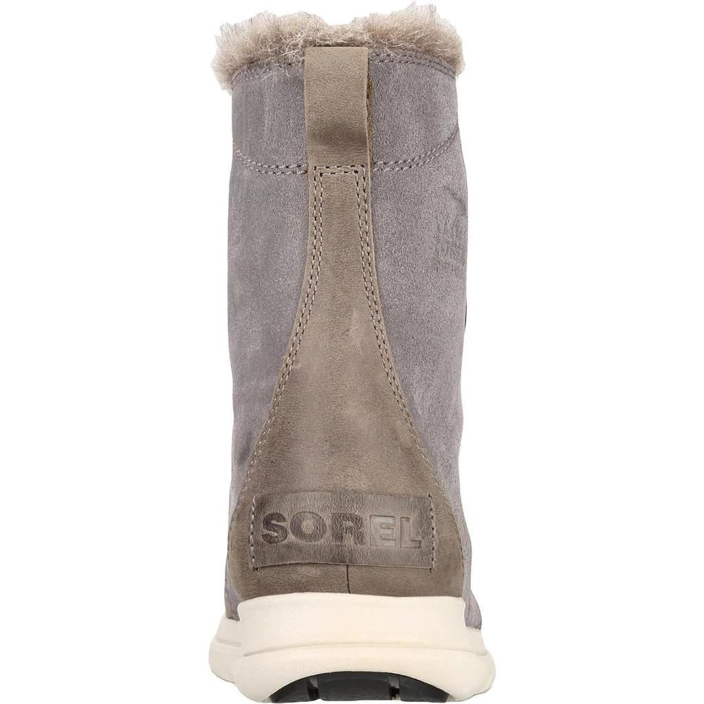 商品SOREL|Sorel Womens Explorer Joan Suede Faux Fur Winter Boots,价格¥161,第2张图片详细描述