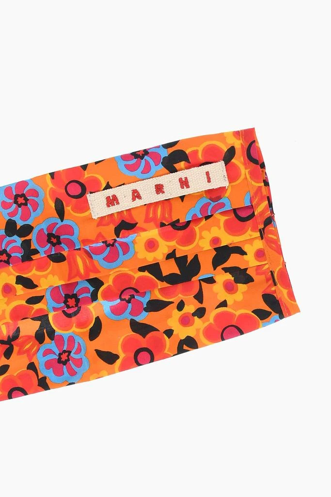 商品Marni|Marni Floral patterned Face Mask Cover,价格¥510,第2张图片详细描述