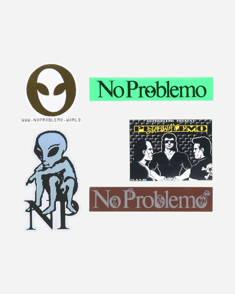 商品No Problemo|Sticker Pack Multicolor,价格¥84,第4张图片详细描述