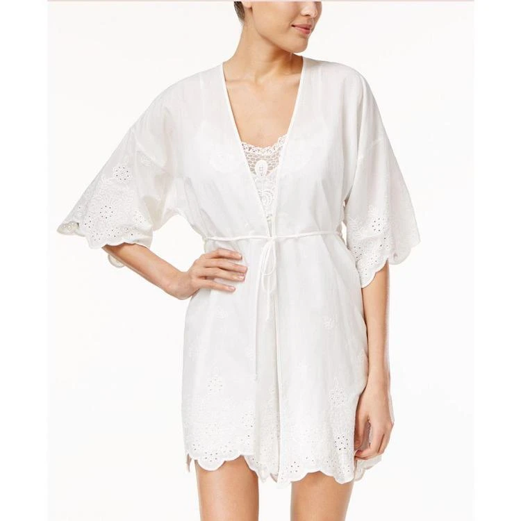 商品Linea Donatella|Festival Embroidered Cotton Wrap Robe,价格¥223,第1张图片