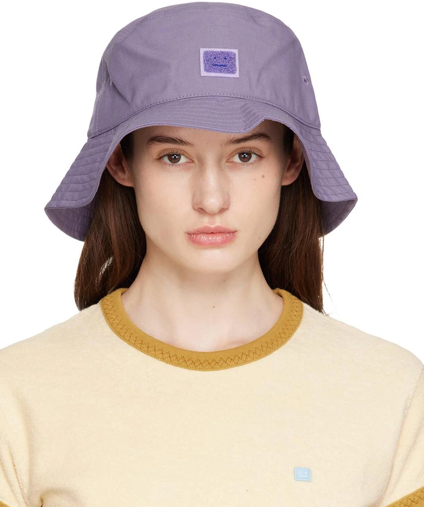 商品Acne Studios|Purple Heat Reactive Bucket Hat,价格¥441,第1张图片