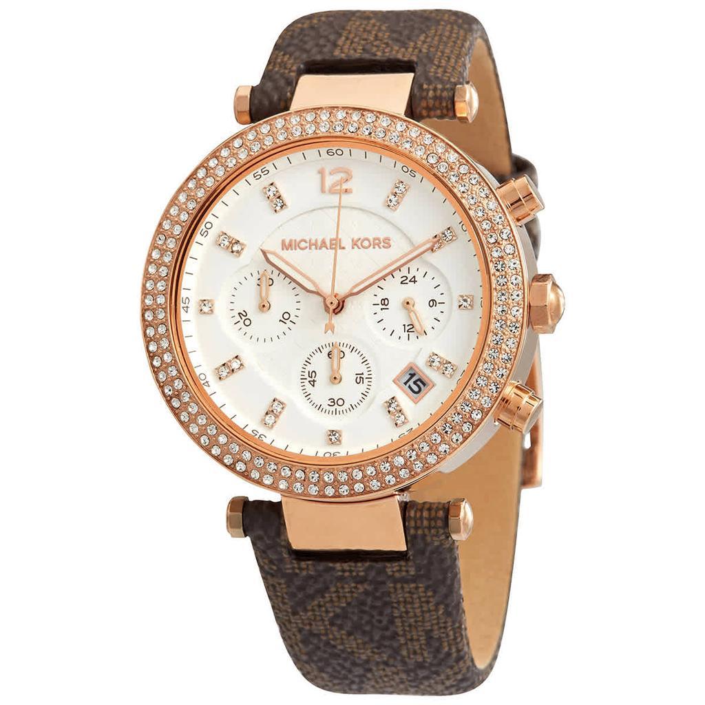 商品Michael Kors|MICHAEL KORS Parker Ladies Chronograph Quartz Watch MK6917,价格¥947,第1张图片