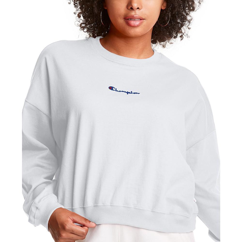 商品CHAMPION|Women's Cotton Logo Sweatshirt,价格¥130,第1张图片