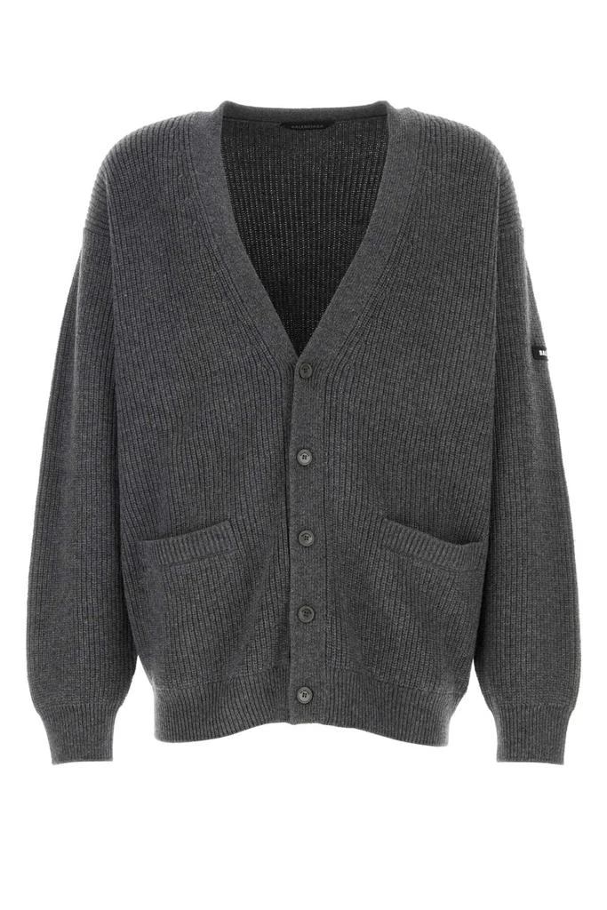 Balenciaga]DARK GREY WOOL CARDIGAN 价格¥8352 | 别样海外购