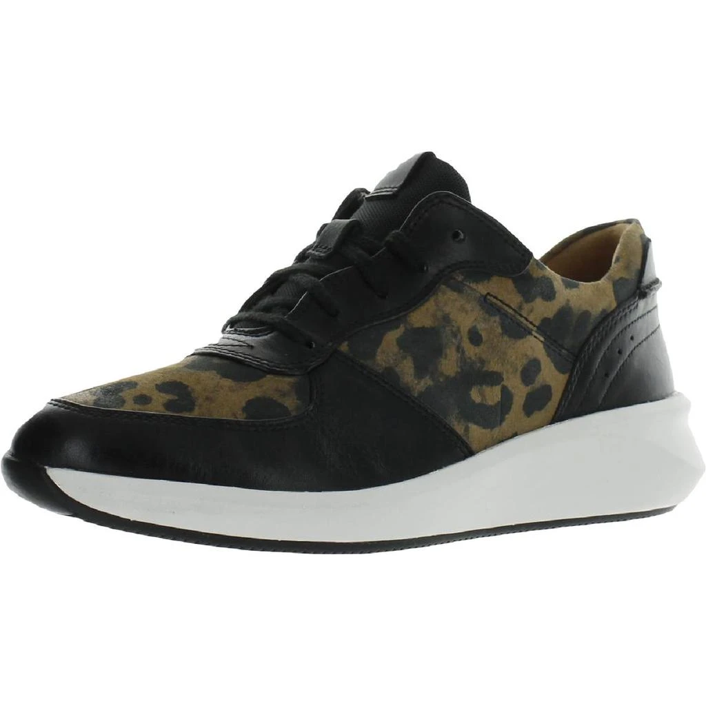 商品Clarks|Clarks Womens Un Rio Sprint Leather Trim Casual and Fashion Sneakers,价格¥442,第1张图片