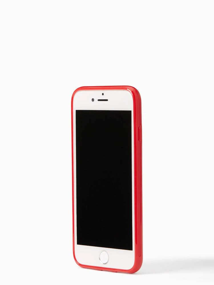 商品Kate Spade|heart stripe iPhone 7 & 8 case,价格¥207,第2张图片详细描述