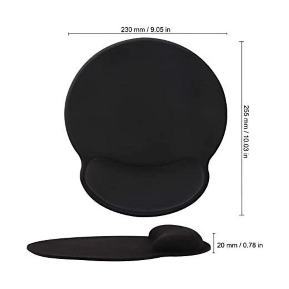 商品Manhattan|Wrist-Rest Mouse Pad - Black,价格¥171,第3张图片详细描述