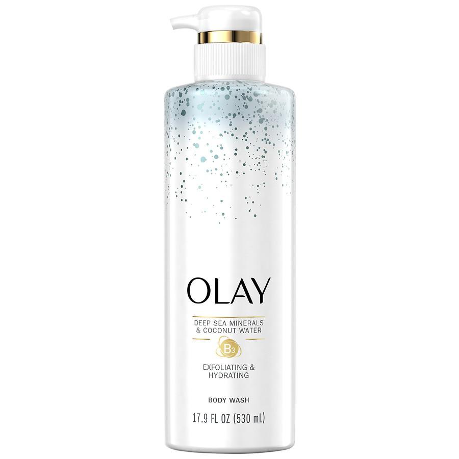 Premium Exfoliating & Hydrating Body Wash Deep Sea Mineral and Coconut Water商品第1张图片规格展示