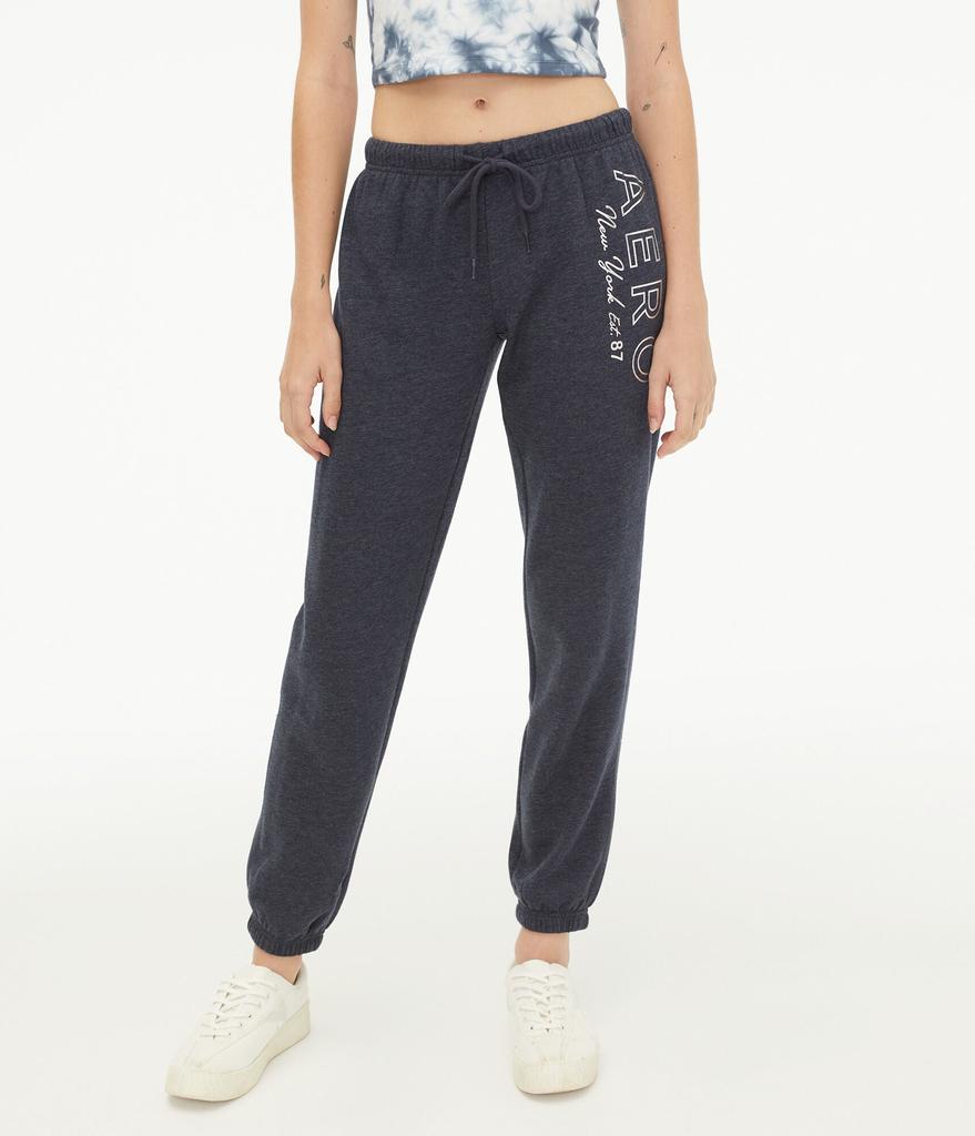 Aeropostale Women's New York Foil Cinched Sweatpants商品第9张图片规格展示
