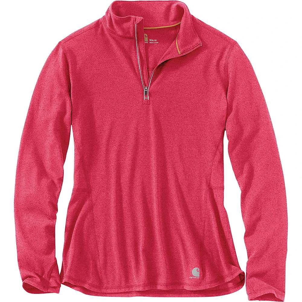 商品Carhartt|Carhartt Women's Force Ferndale Quarter Zip Shirt,价格¥246,第1张图片