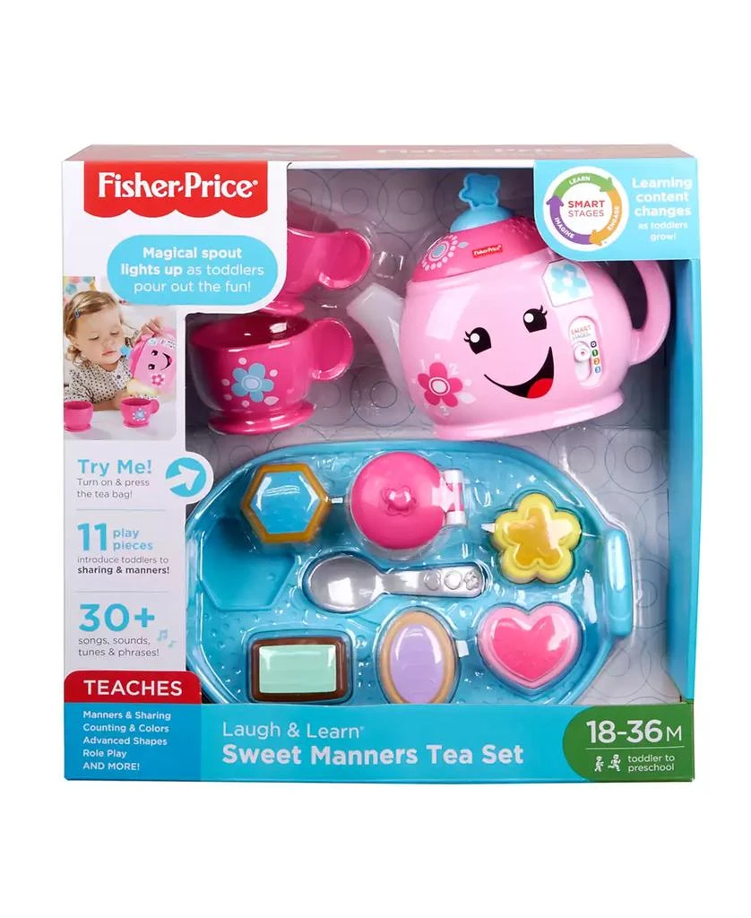 商品Fisher Price|Fisher-Price® Laugh and Learn Sweet Manners Tea Set,价格¥187,第1张图片