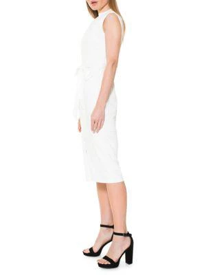 商品ALEXIA ADMOR|Fara Tie-Waist Sheath Dress,价格¥529,第3张图片详细描述