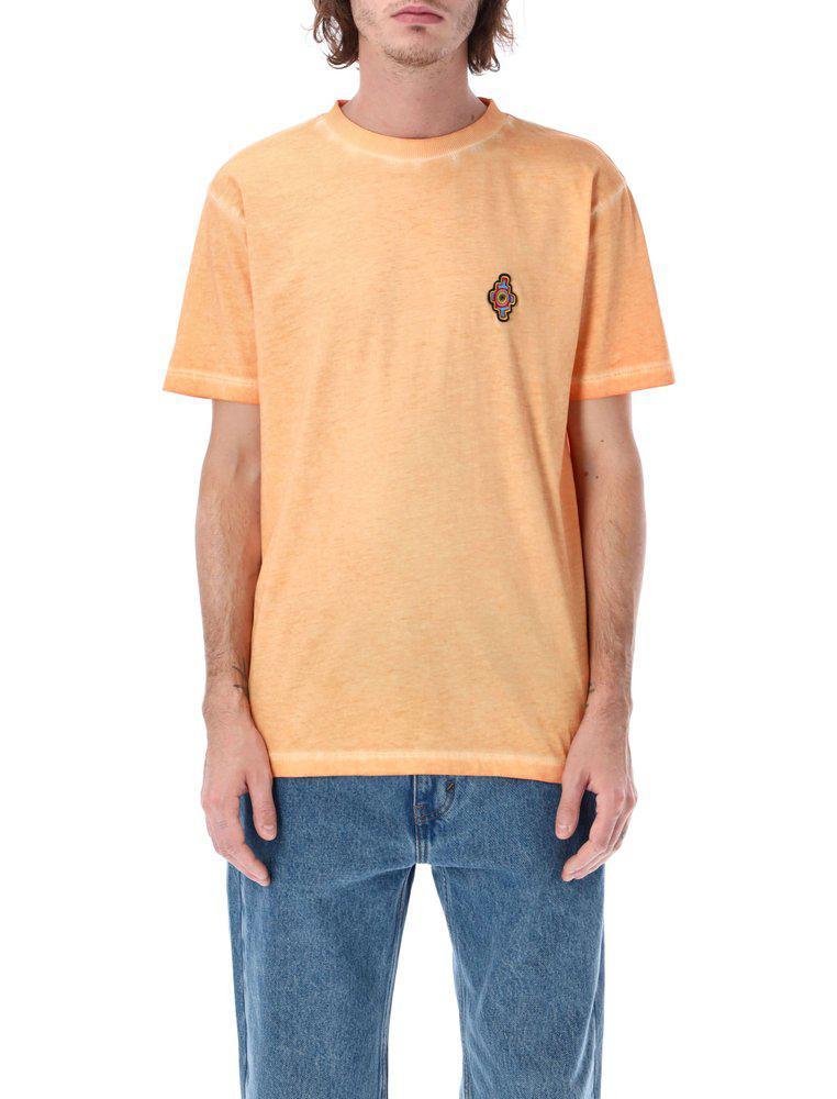 商品Marcelo Burlon|Marcelo Burlon County Of Milan Sunset Cross Crewneck T-Shirt,价格¥1386,第1张图片