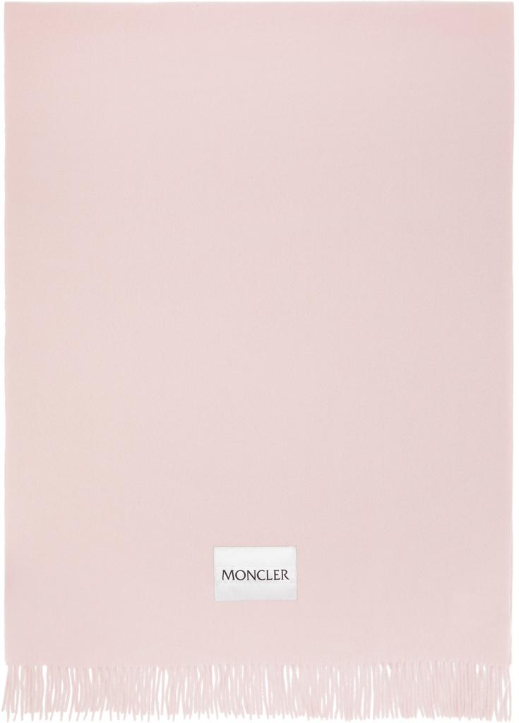 Pink Large Moncler Scarf商品第1张图片规格展示
