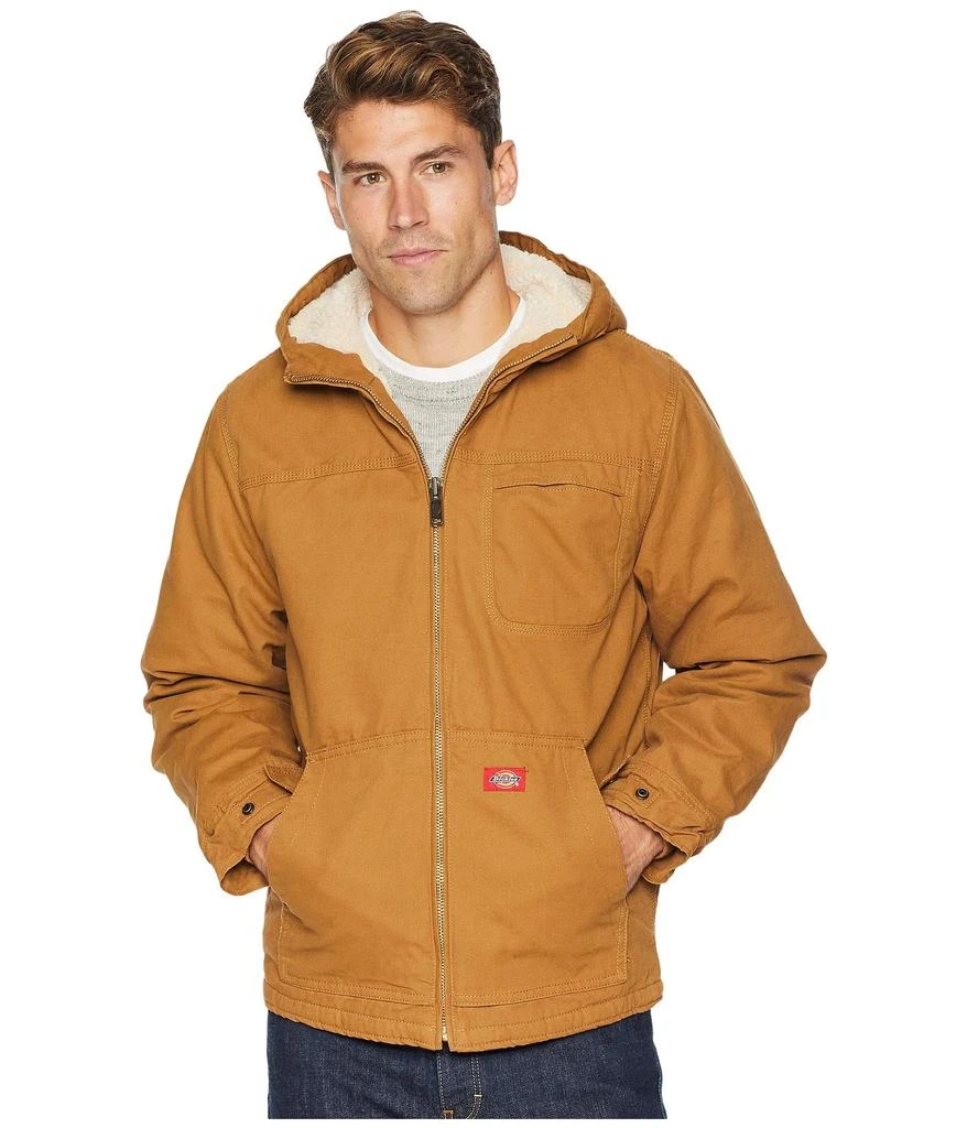 商品DICKIES|Sanded Duck Sherpa Lined Hooded Jacket,价格¥600,第1张图片